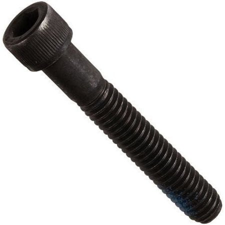 NEWPORT FASTENERS #12-28 Socket Head Cap Screw, Black Oxide Alloy Steel, 1-1/2 in Length, 100 PK 768125-100